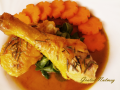 Rosemary Chicken with Steamed Carrots