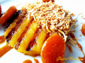 Grilled Pineapple with Toasted Coconut and Honey-Tequila Sauce