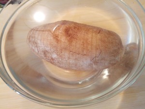 Soak Potato in cold water