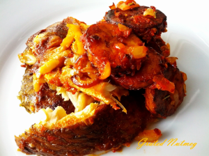Baked Tilapia with Spicy Plantain