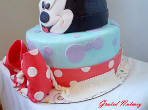 Mickey Mouse Cake 3