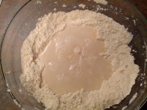 Mix dough