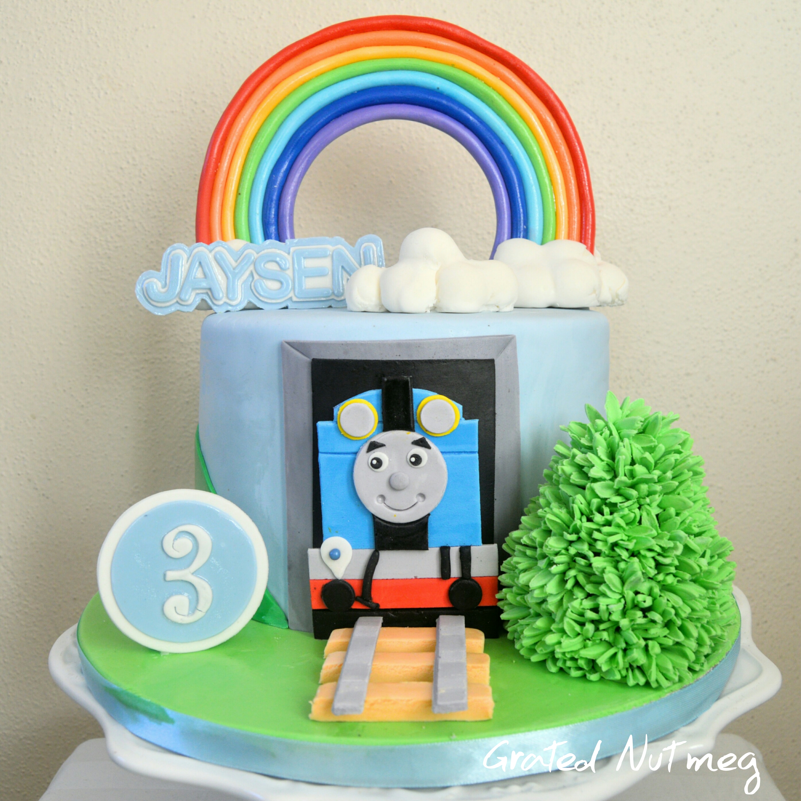 The Making of a Thomas the Tank Engine Cake
