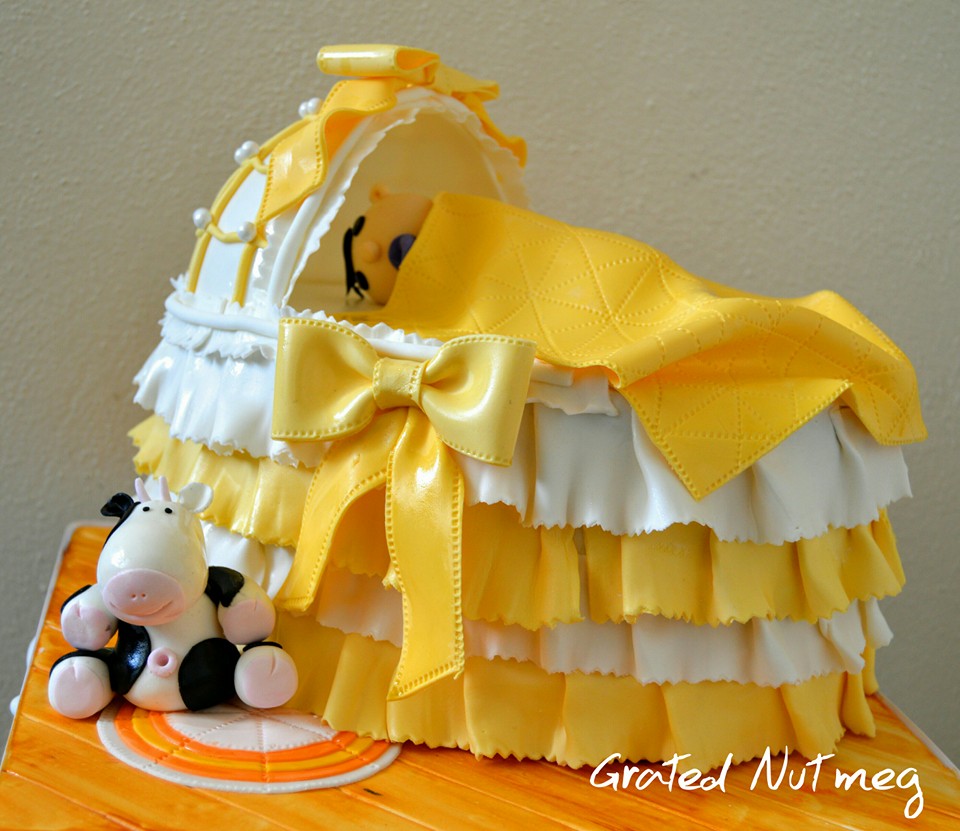 The Making of a Bassinet Cake