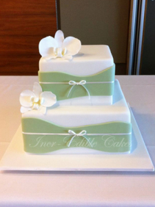 two-tier-wedding-cake-with-orchids