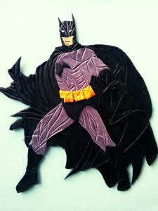 Batman 2D Fondant Topper