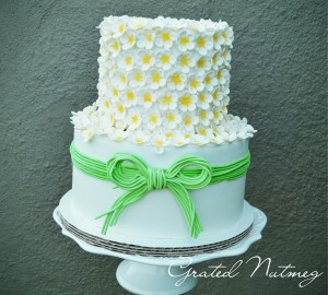 flowered cake