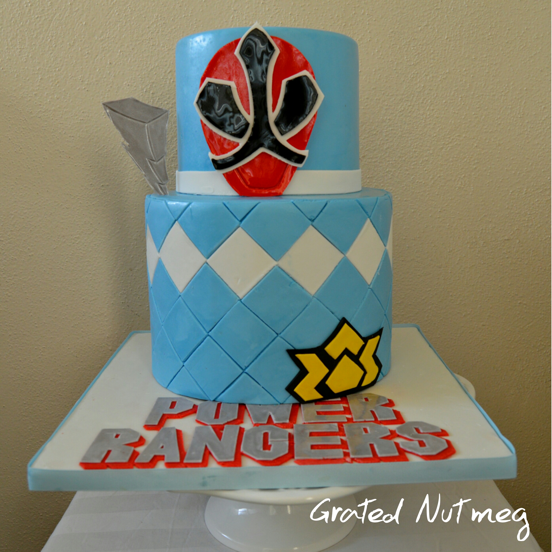 The Making of a Power Rangers Cake