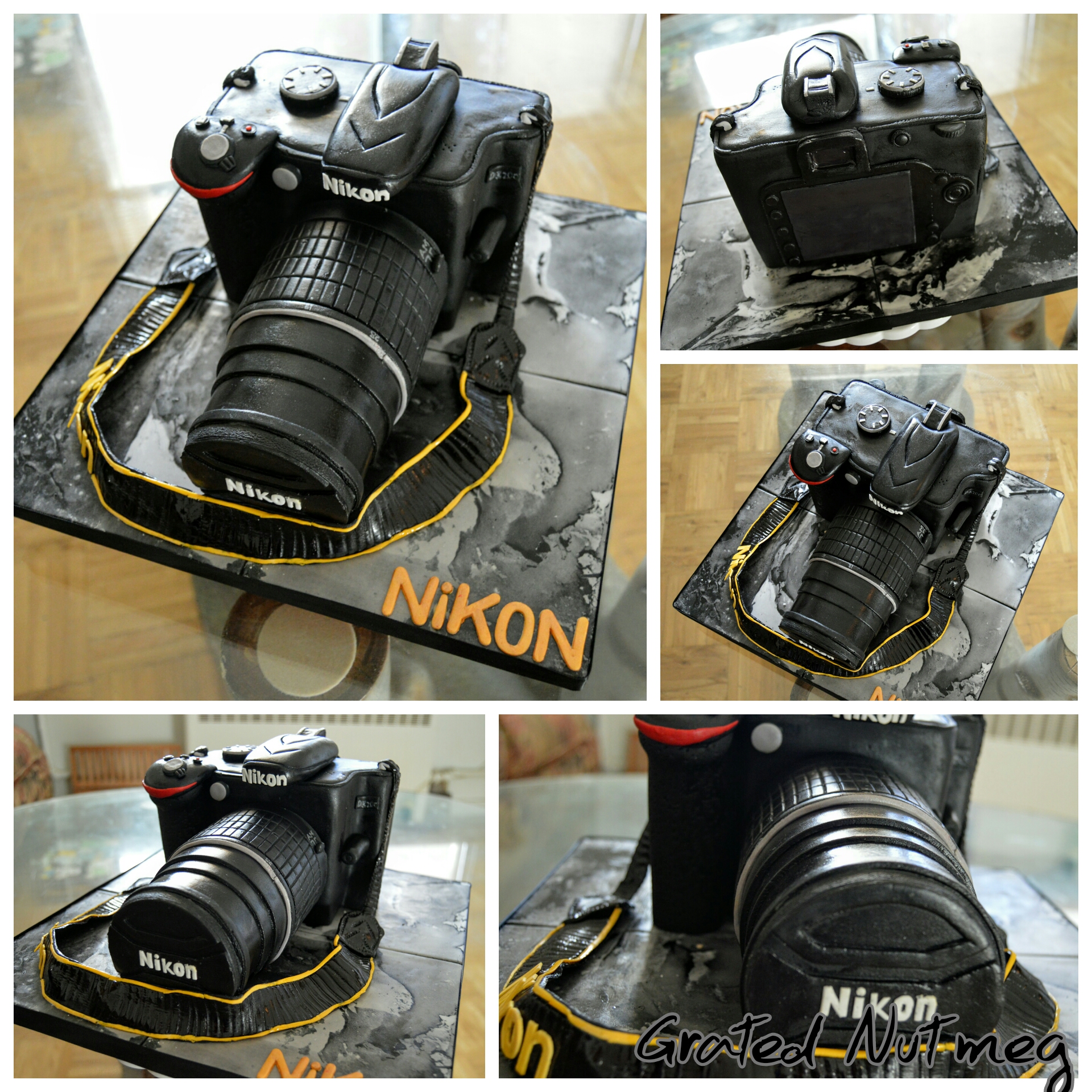 The Making of a Nikon Camera Cake