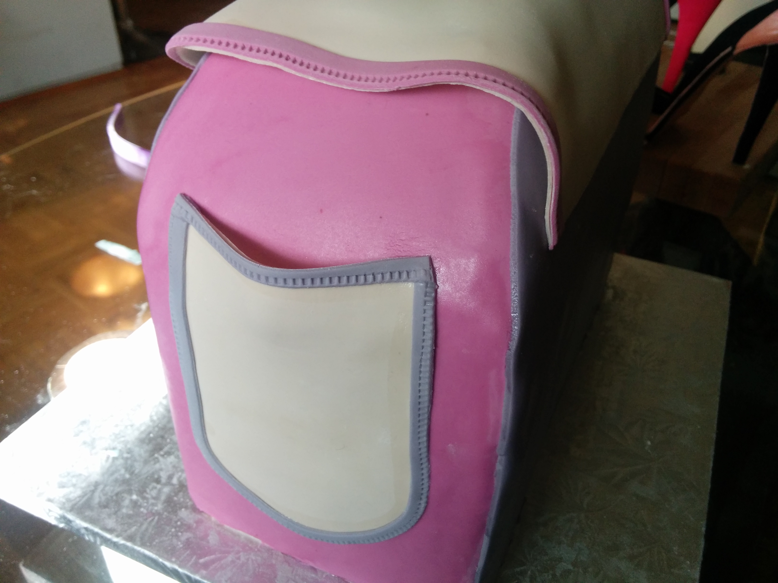 The Making of a Diaper Bag Cake. – Grated Nutmeg