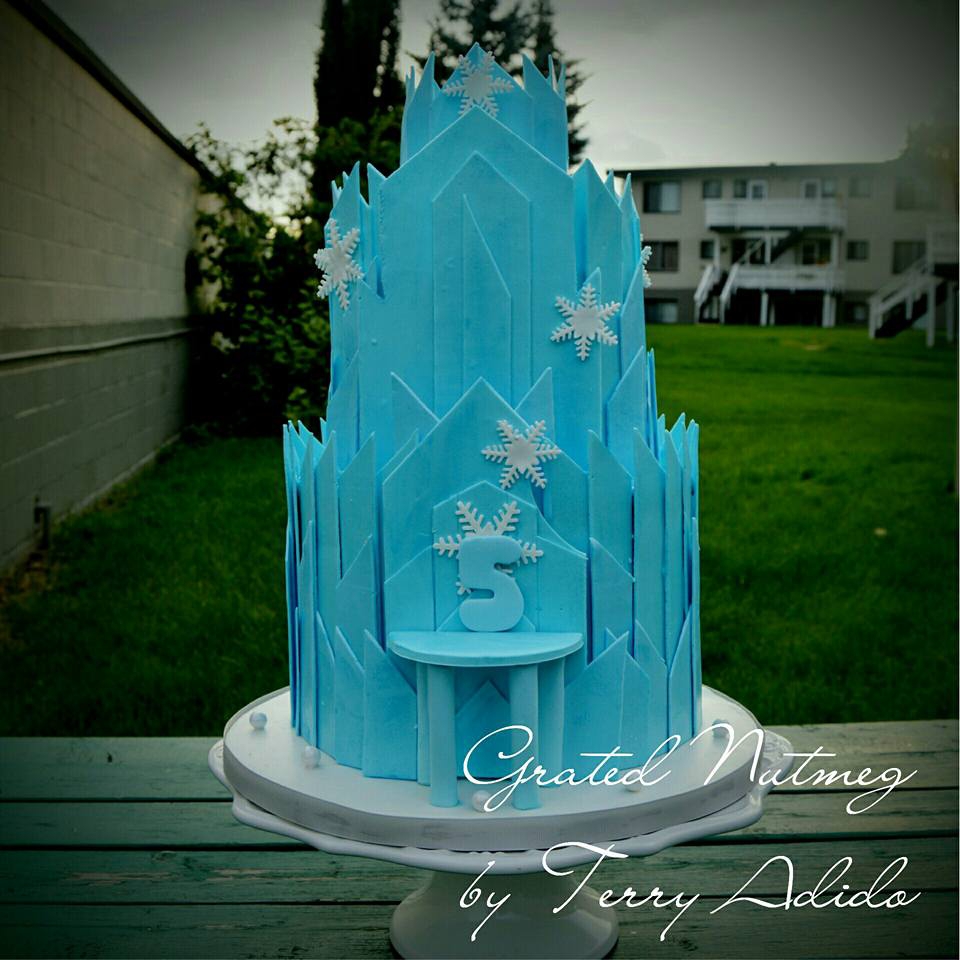 The Making of Elsa’s Castle Cake
