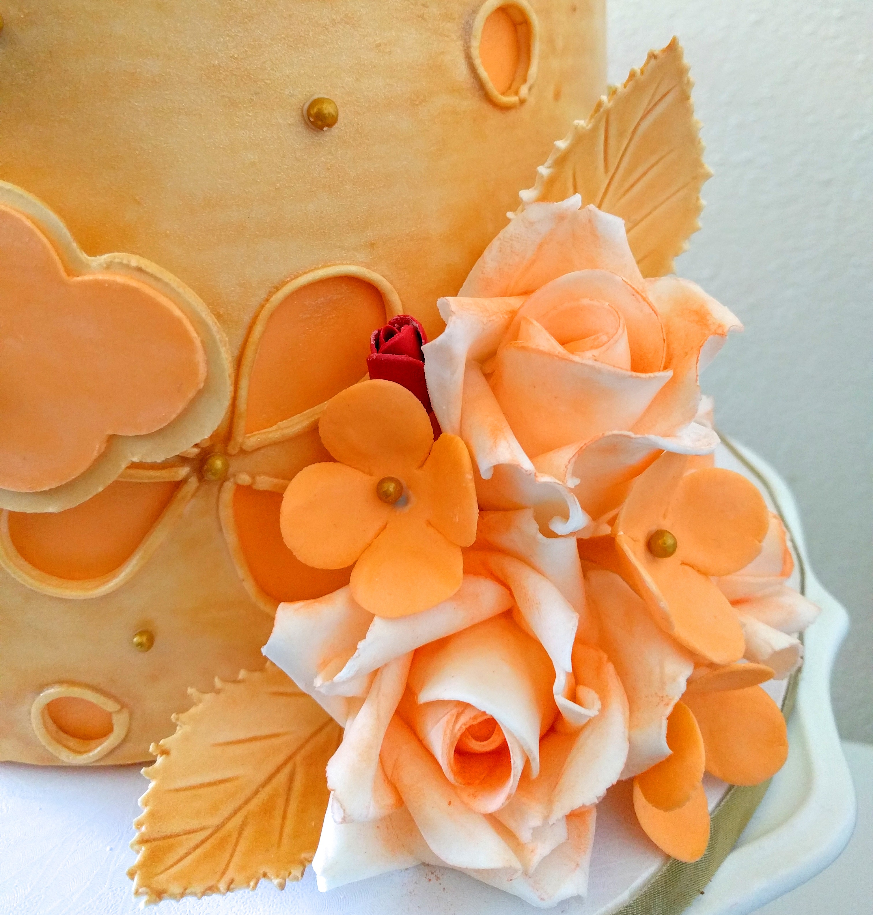 Fondant Blossom Flowers without Molds or Cutters